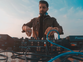 dj nyk perform live at udaipur during sunset