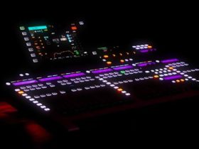 Behringer Publishs futuristic mixing console WING