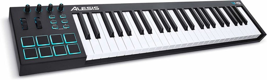 Alesis V49 midi keyboard