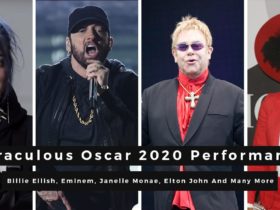 Watch The Miraculous Oscar 2020 Performance Of Billie Eilish, Eminem, Janelle Monae, Elton John And Many More