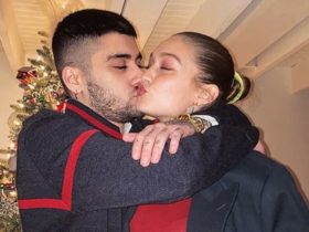 Gigi Hadid Shares A Kissing Photo With Boyfriend Zayn Malik