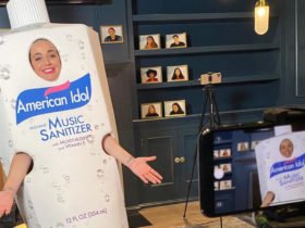 Katy Perry Dressed As Sanitizer Bottle To Appears On 'American Idol' Live