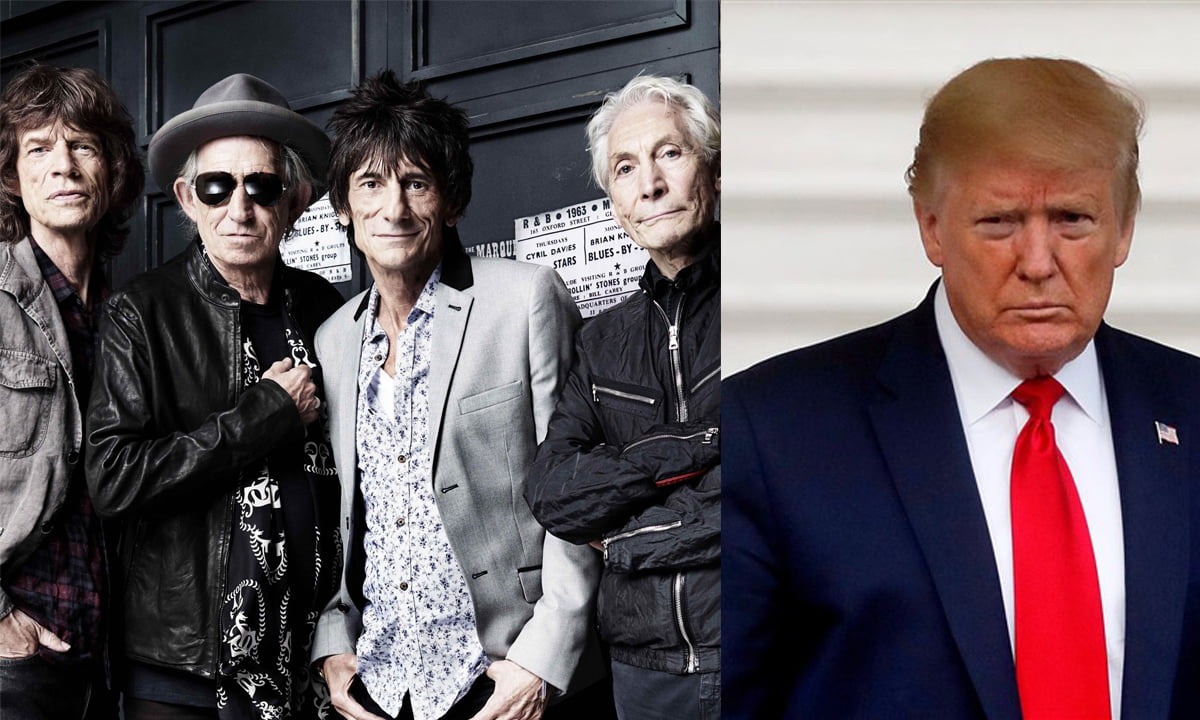 The Rolling Stones Threaten Donald Trump Of Legal Action Over Song Use
