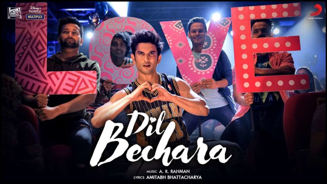 Sushant Singh Rajput's Movie 'Dil Bechara' Title Track Out ...