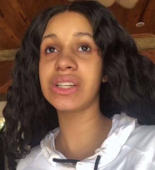 16 Pictures Of Cardi B Without Makeup That Will Shocked You