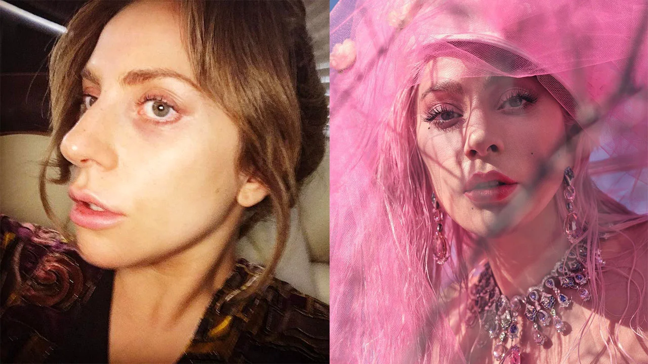 Lady Gaga no makeup