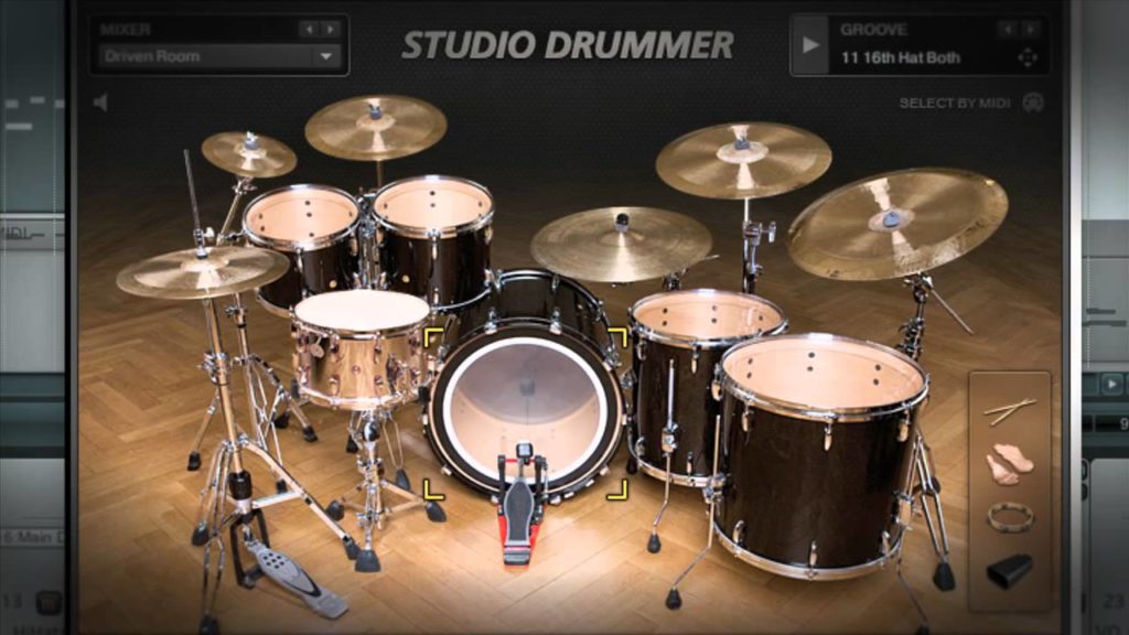 Native Instruments Studio Drummer drum machine software