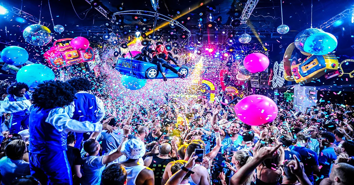 rave party image