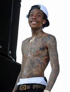 Wiz Khalifa Is Tatted All Over The Body