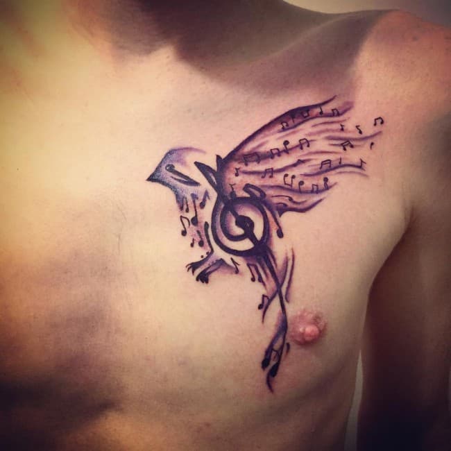 Birdbox - musical tattoo styles