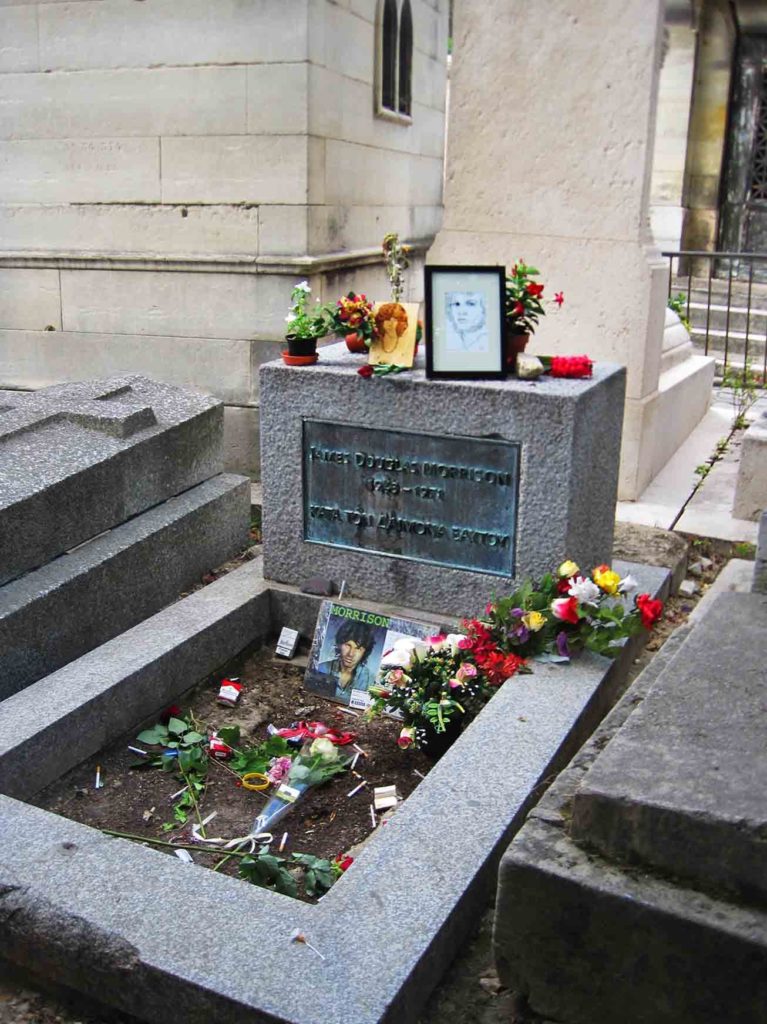 Fans pay tribute to Morrison on the 50th anniversary of his death in Paris