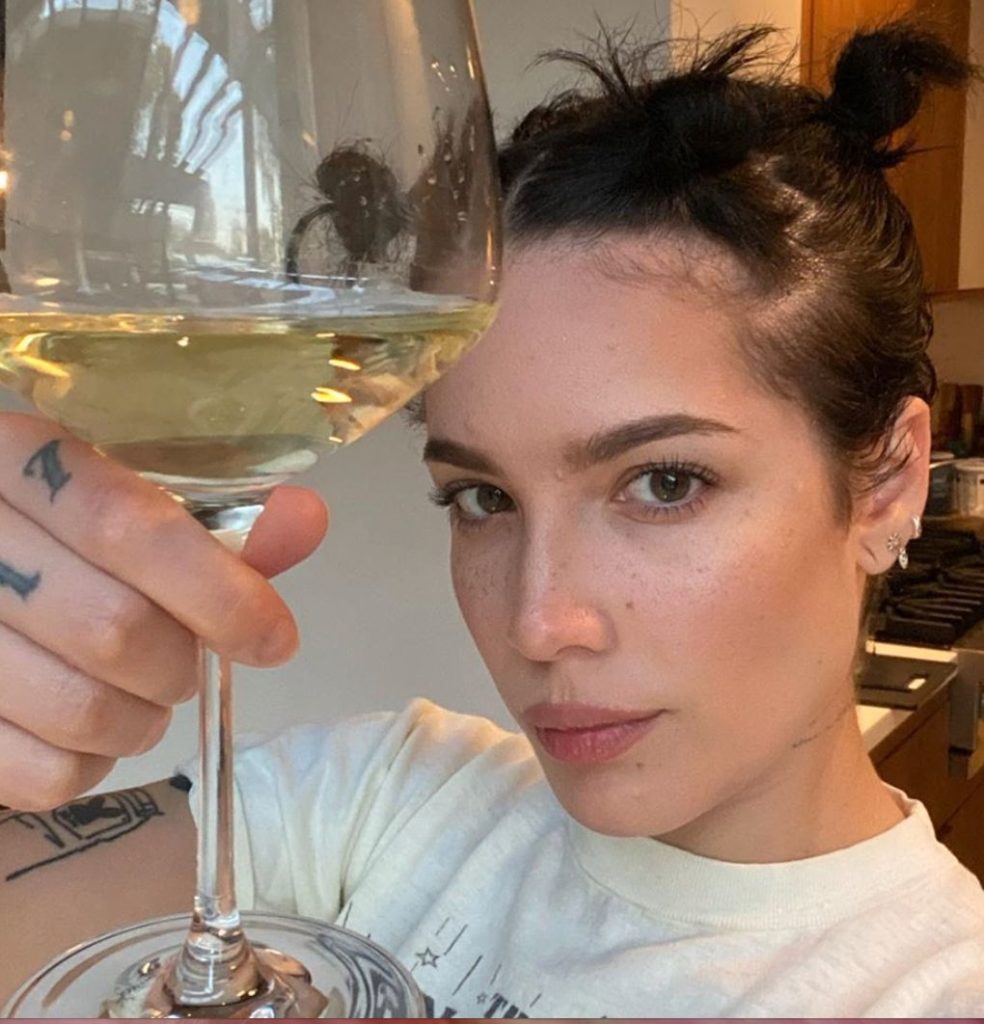 Halsey Without Makeup