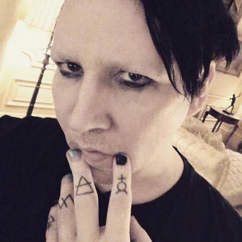 Marilyn Manson no makeup