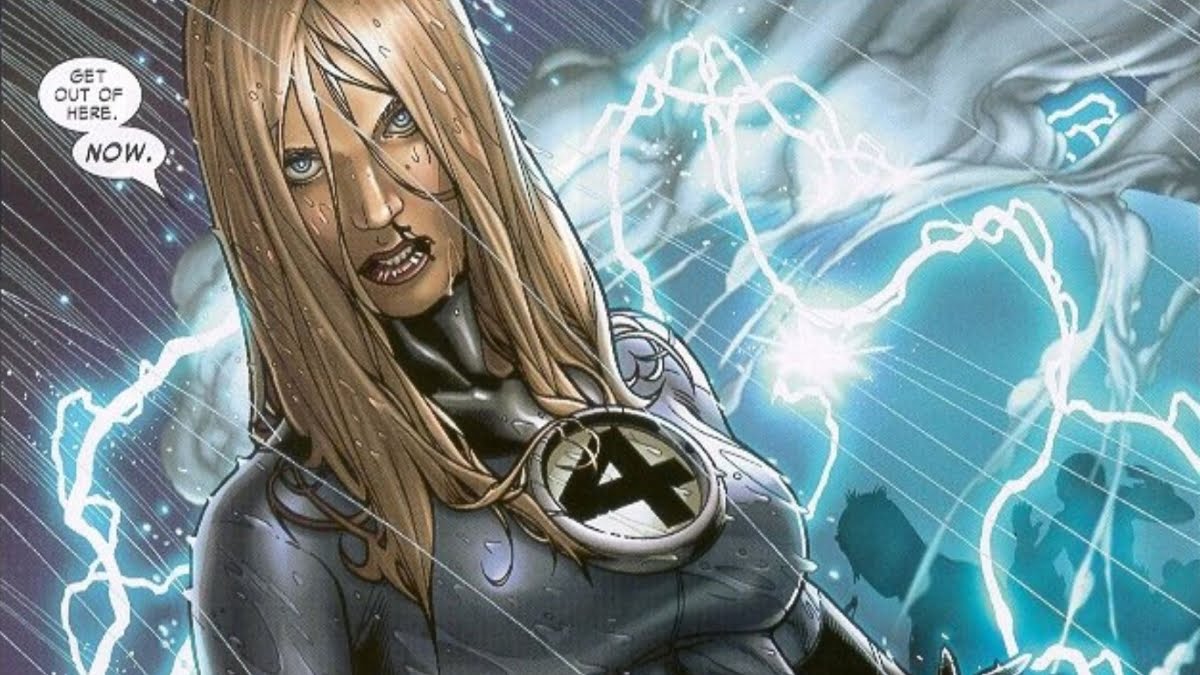 powerful Marvel female characters Susan Storm