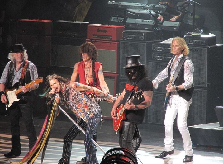 Aerosmith guitar bands