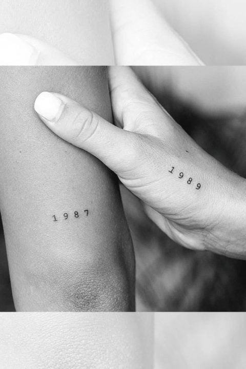 250 Birth Date Tattoos Ideas 2020 Roman Numeral Designs With Beautiful  Fonts  Tatuajes de jaula Numerales romanos Tatuajes numeros romanos