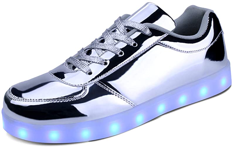 Kealux LED Shoes Low-Top Light Up Shoes