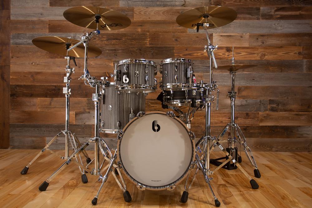 6 British Drum Company Legend Fusion 4pc Drum Set