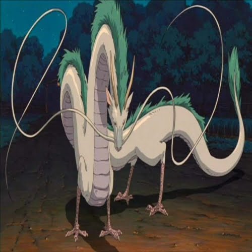 Haku in Spirited Away