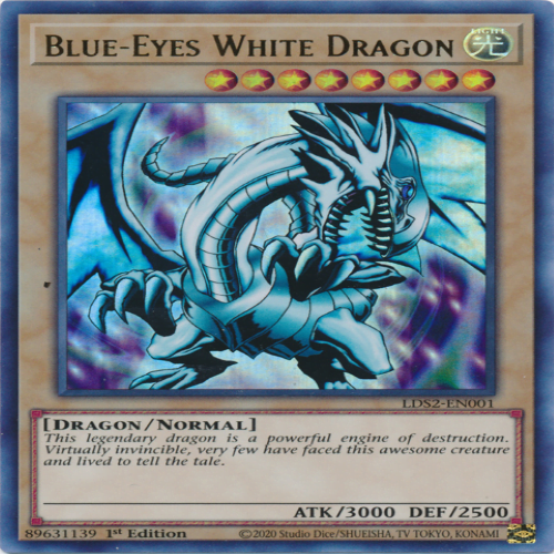 Blue Eyes White Dragon in Yu-Gi-Oh!