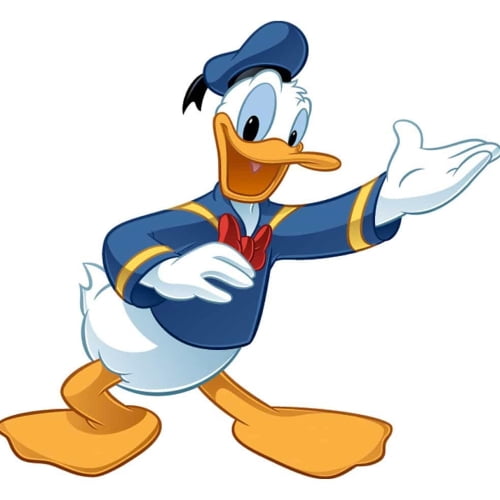 Donald Duck Angry Cartoon Characters