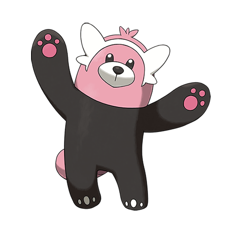 Bewear Pink Pokemon