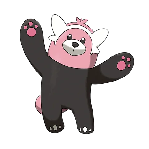 Bewear Pink Pokemon