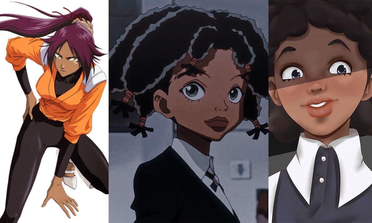 34+ Black (African American) Anime Characters!