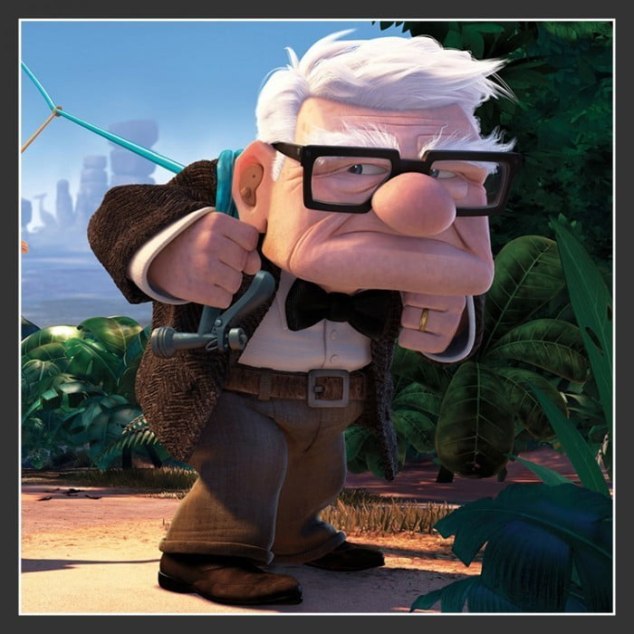 Carl Fredricksen Disney Pixar Characters