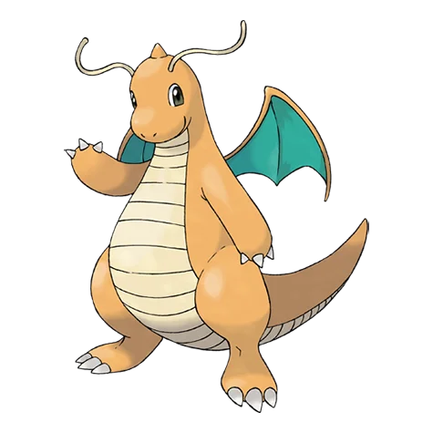 Dragonite Dragon Type Pokemon