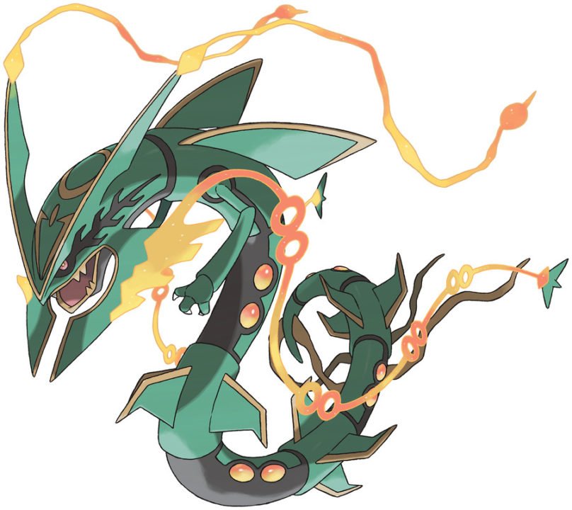 Rayquaza Dragon Type Pokemon