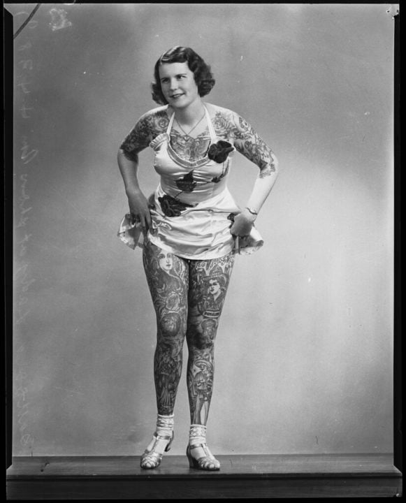 Betty Broadbent Female Tattoo Artists