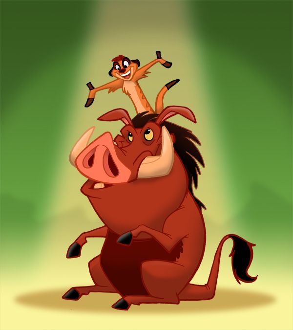 Timon & Pumbaa Funny Cartoon Characters || Funniest Animated Personality
