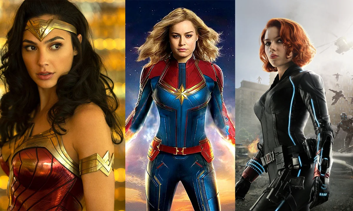 Iconic female Superheroes
