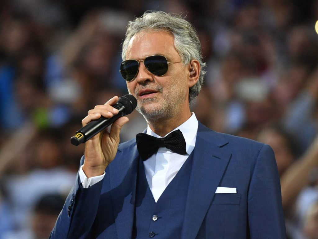 Andrea Bocelli Italian Musicians & Singers