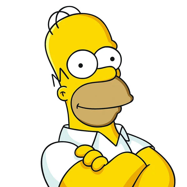 Homer Simpson Fat Cartoon Characters