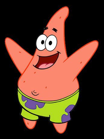 Patrick Star Dumb Cartoon Characters