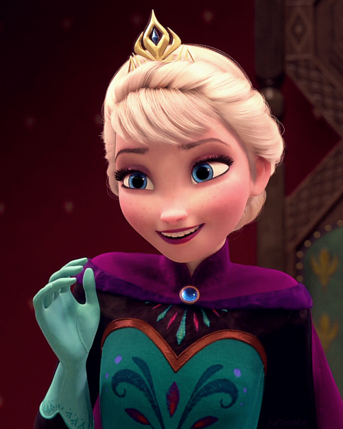 Queen Elsa Female Cartoon Characters