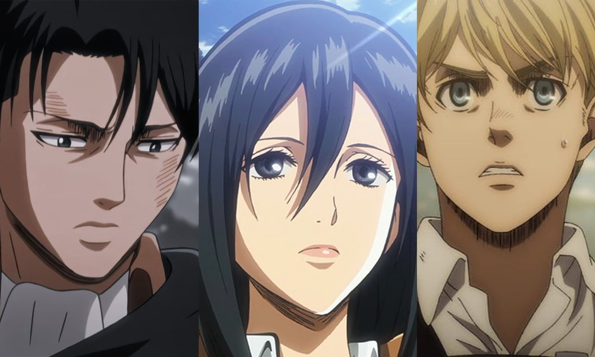 12 Popular Attack On Titan Main Characters Of All Time - Siachen Studios