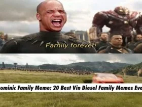 Dominic vin diesel Family Meme