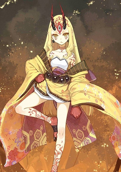 Ibaraki-Douji Cat Girl Anime Characters