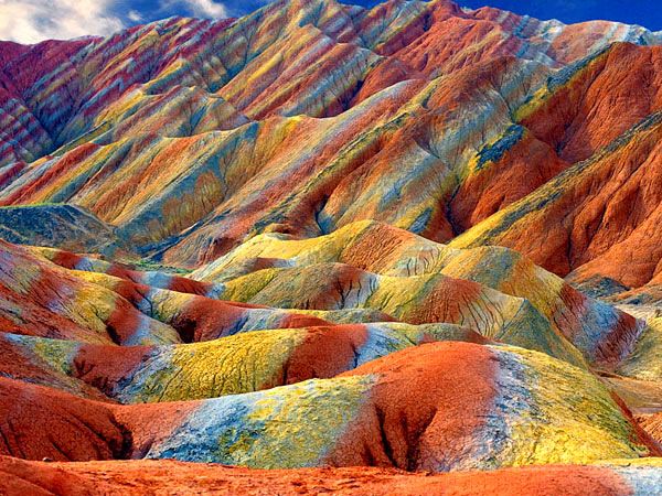 places to visit: Zhangye Danxia Landform