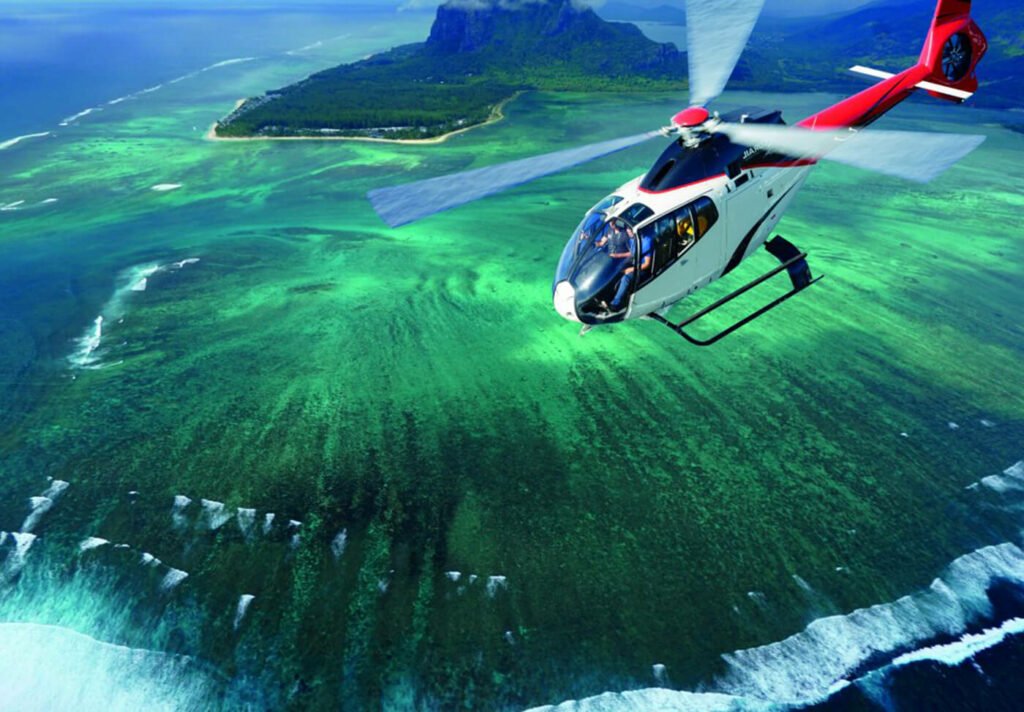 Helicopter tours: Mauritius