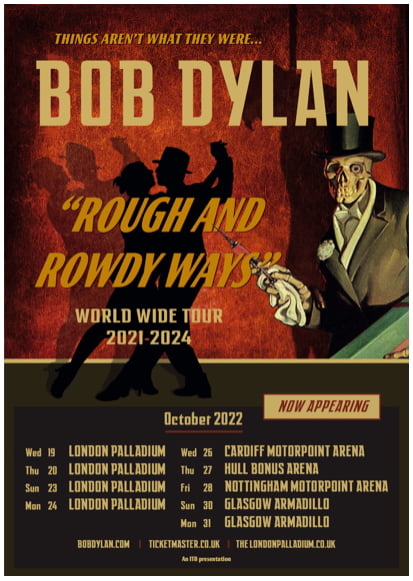 Bob Dylan Tour 2022