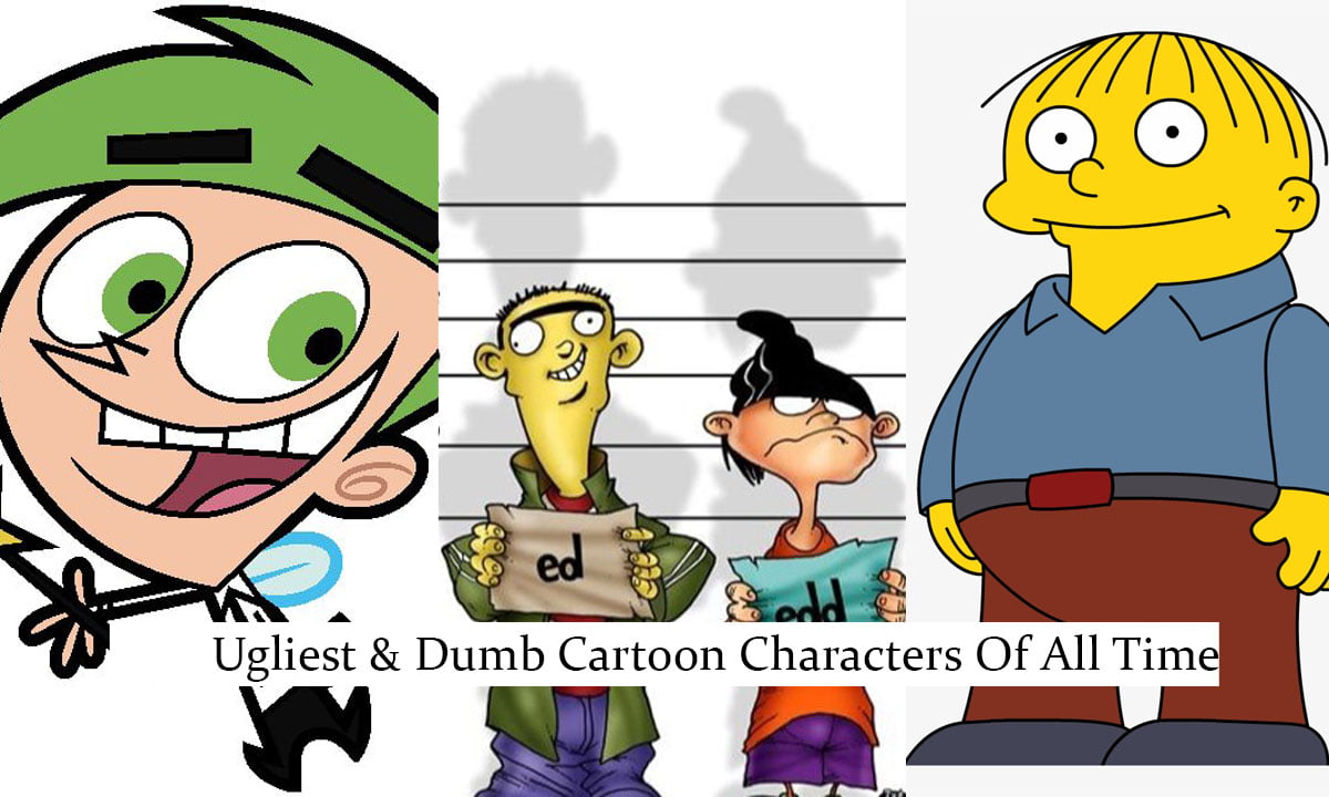 15 Ugliest & Dumb Cartoon Characters Of All Time - Siachen Studios