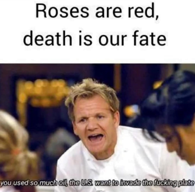 You Used So Much Oil Gordon Ramsay Memes