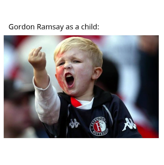 Gordon Ramsay As A Child