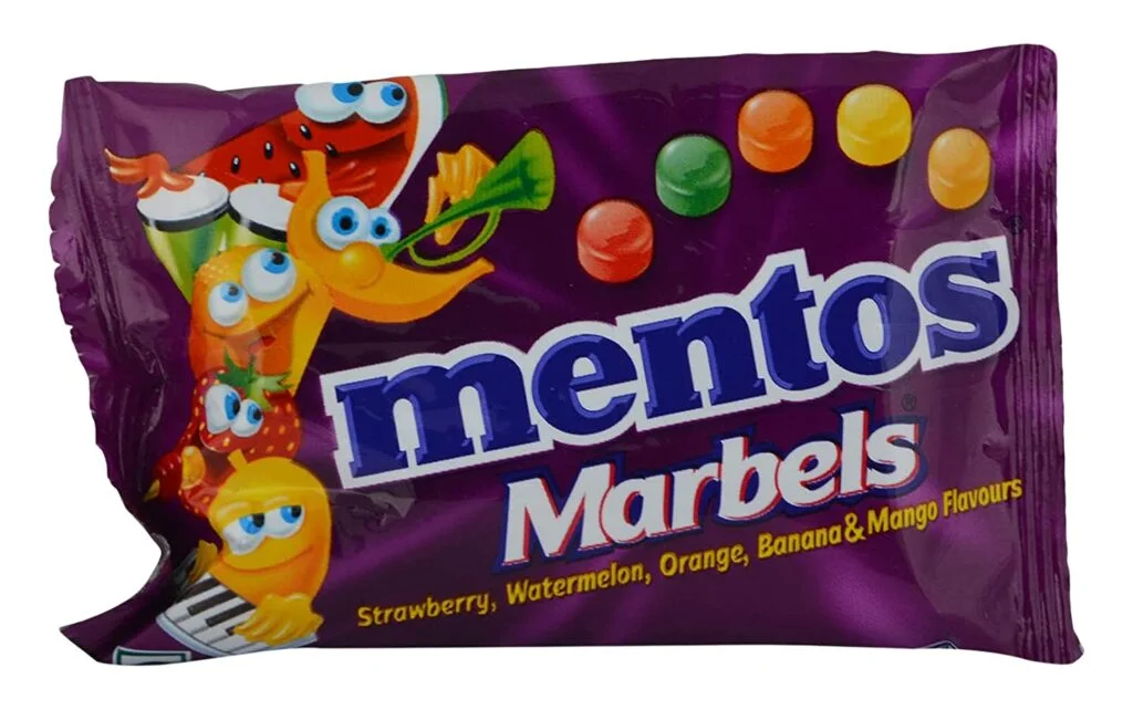 90s candy: Mentos marbles