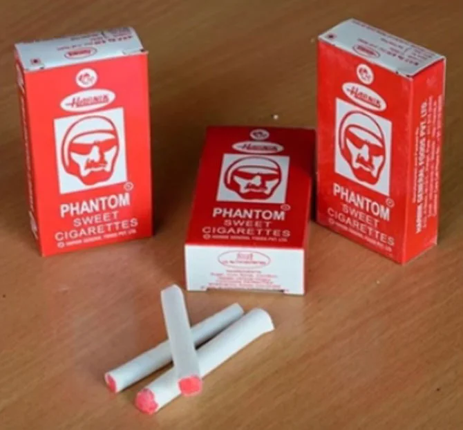 90s candy: Phantom Sweet cigarettes