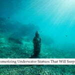Scary Mesmerizing Underwater Statues